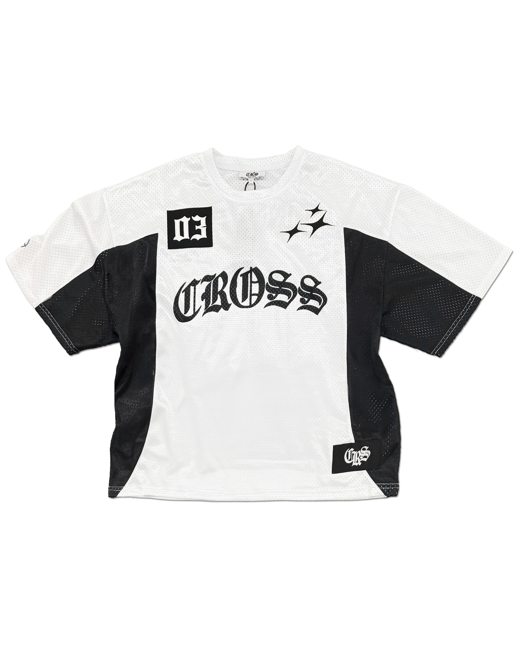 Cross Soccer Jersey (White)