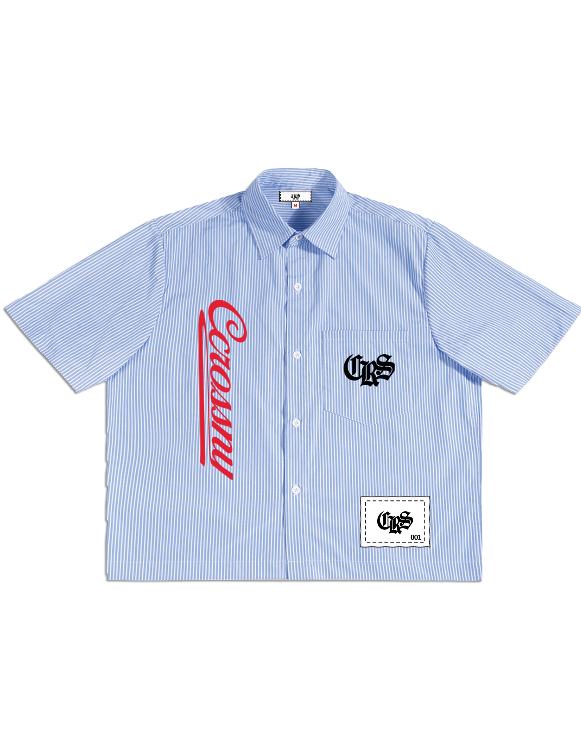 "Hard to Miss" Short Sleeve Button up