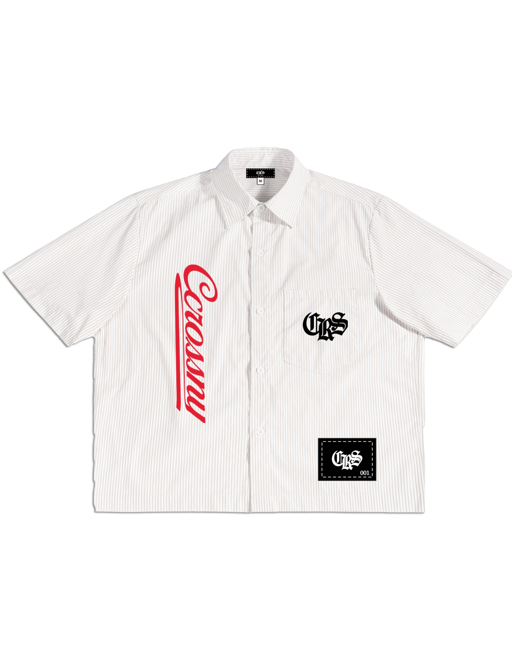 "Hard to Miss" Short Sleeve Button up