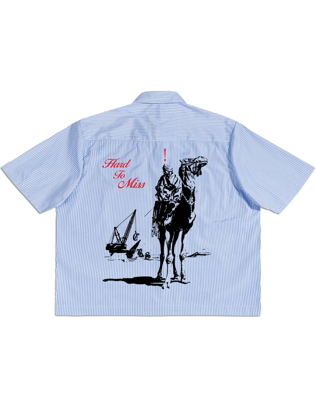 "Hard to Miss" Short Sleeve Button up