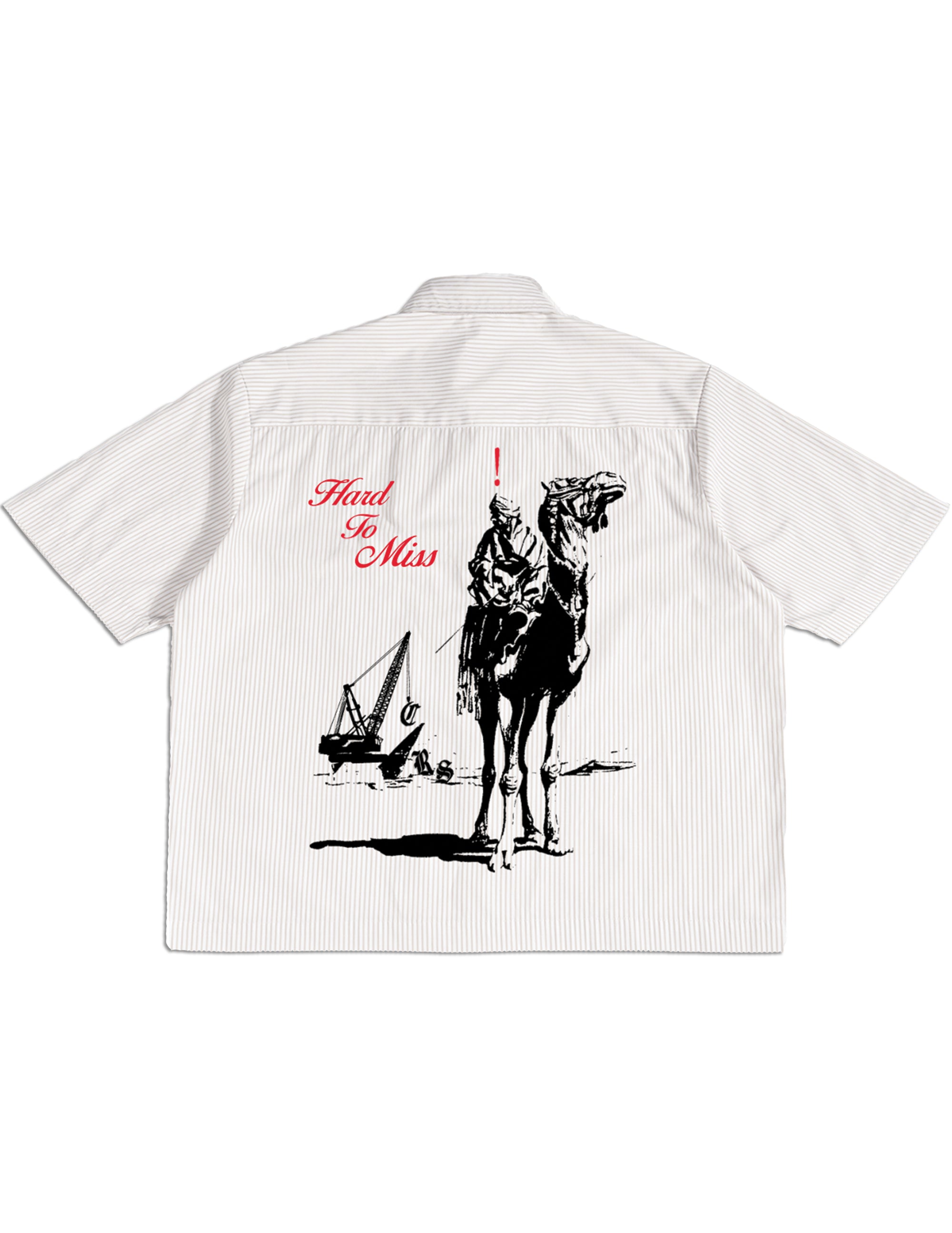 "Hard to Miss" Short Sleeve Button up