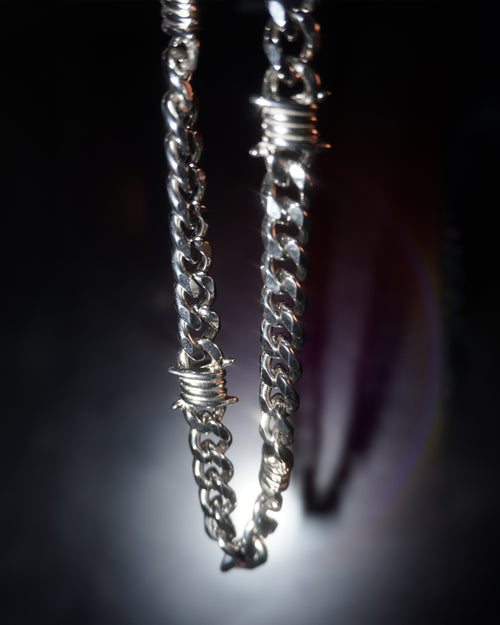 "Barbed Wired" Cuban Link
