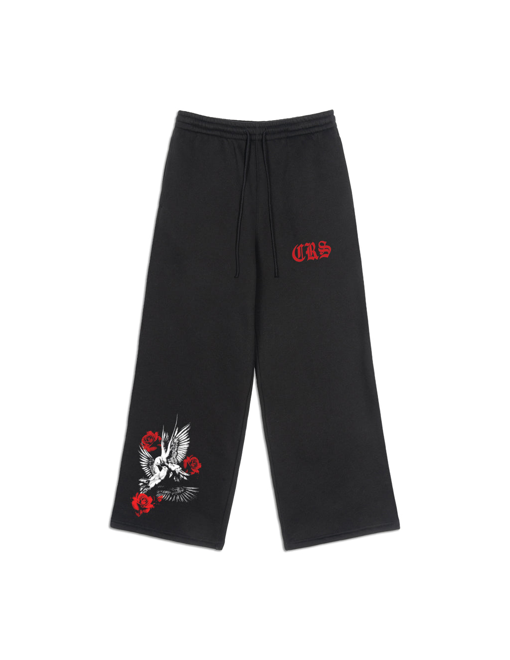 "Doves & Roses" Fleece Sweats