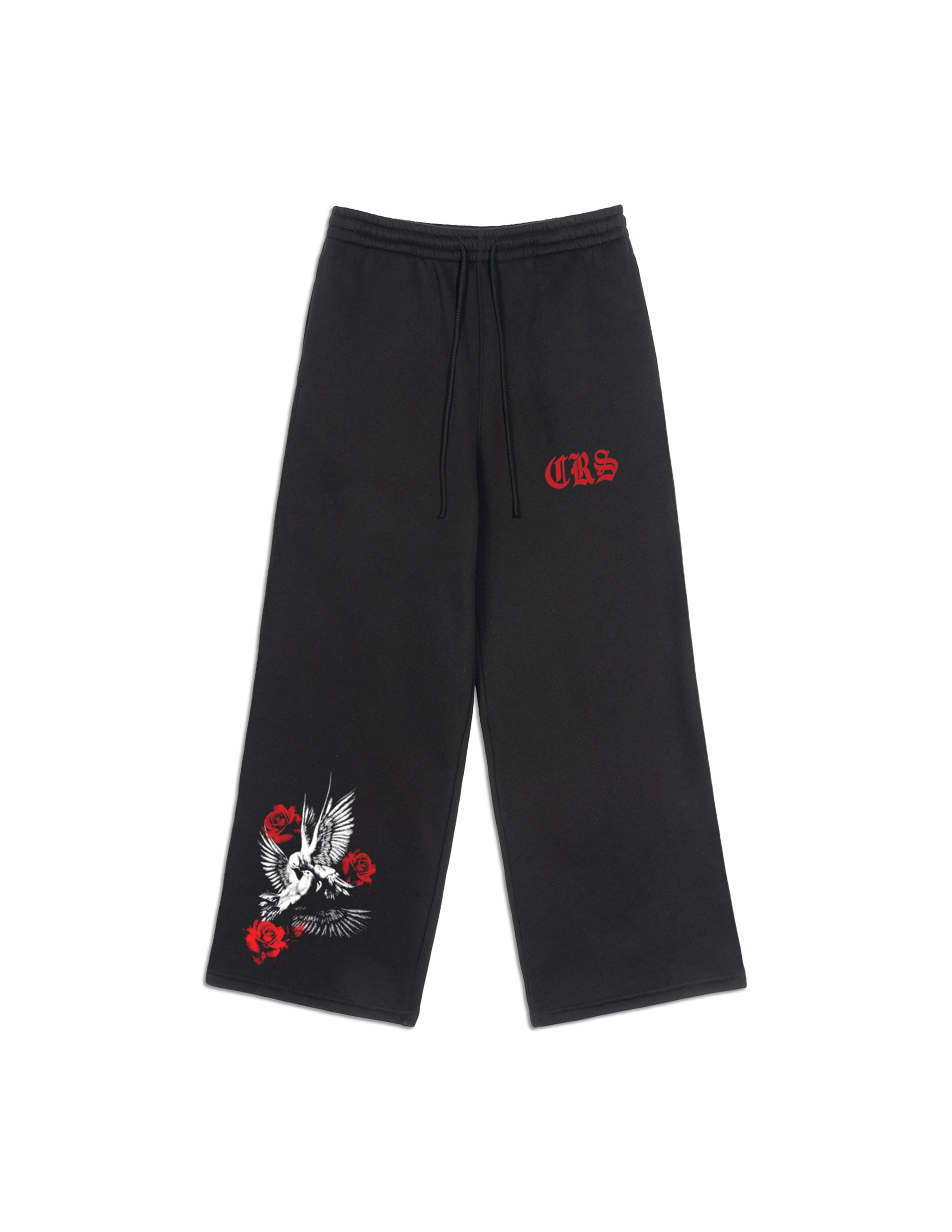 "Doves & Roses" Fleece Sweats