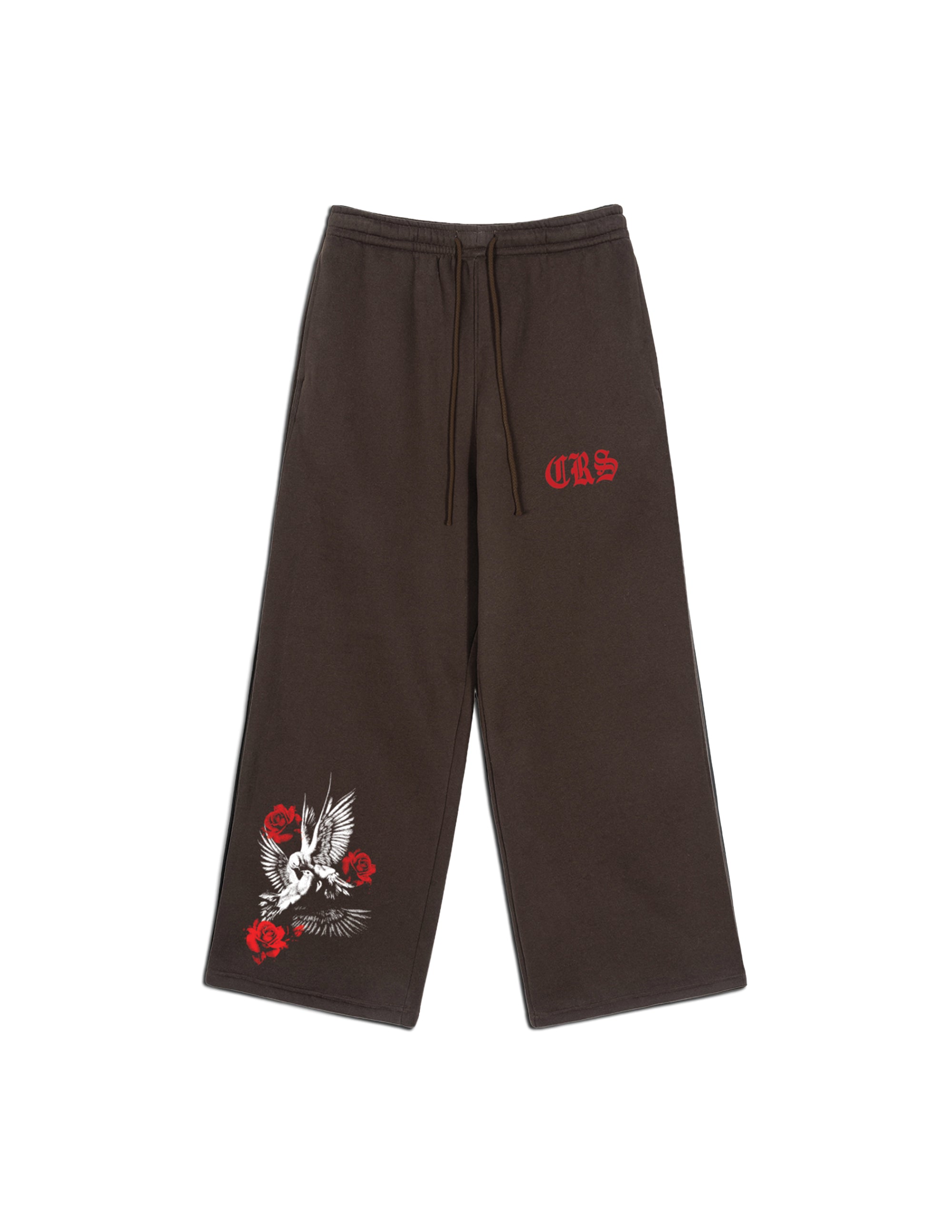 "Doves & Roses" Fleece Sweats