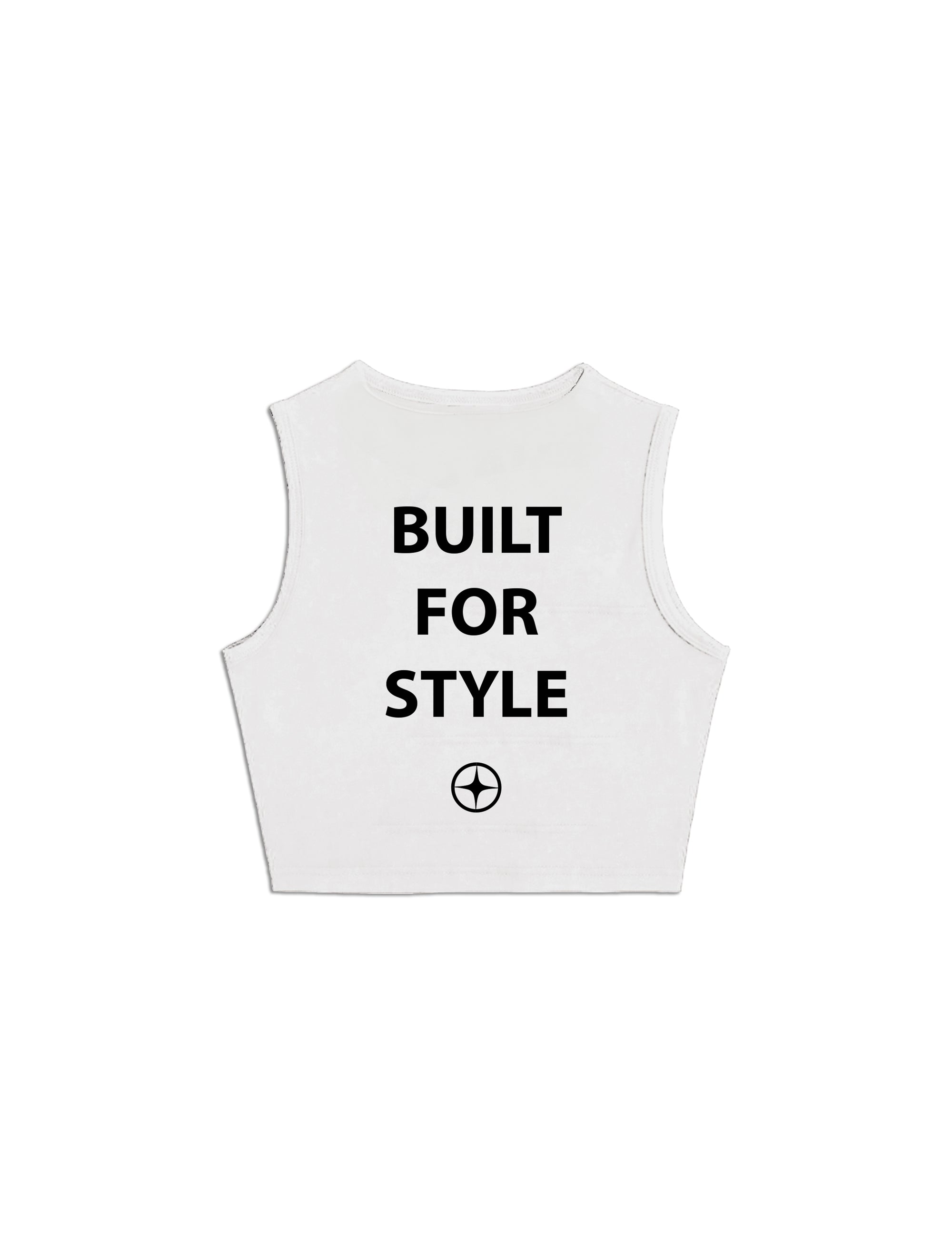 Cross Candy Cropped Tank Top