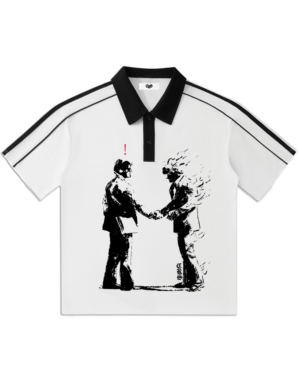 "Double crossed" Polo Shirt