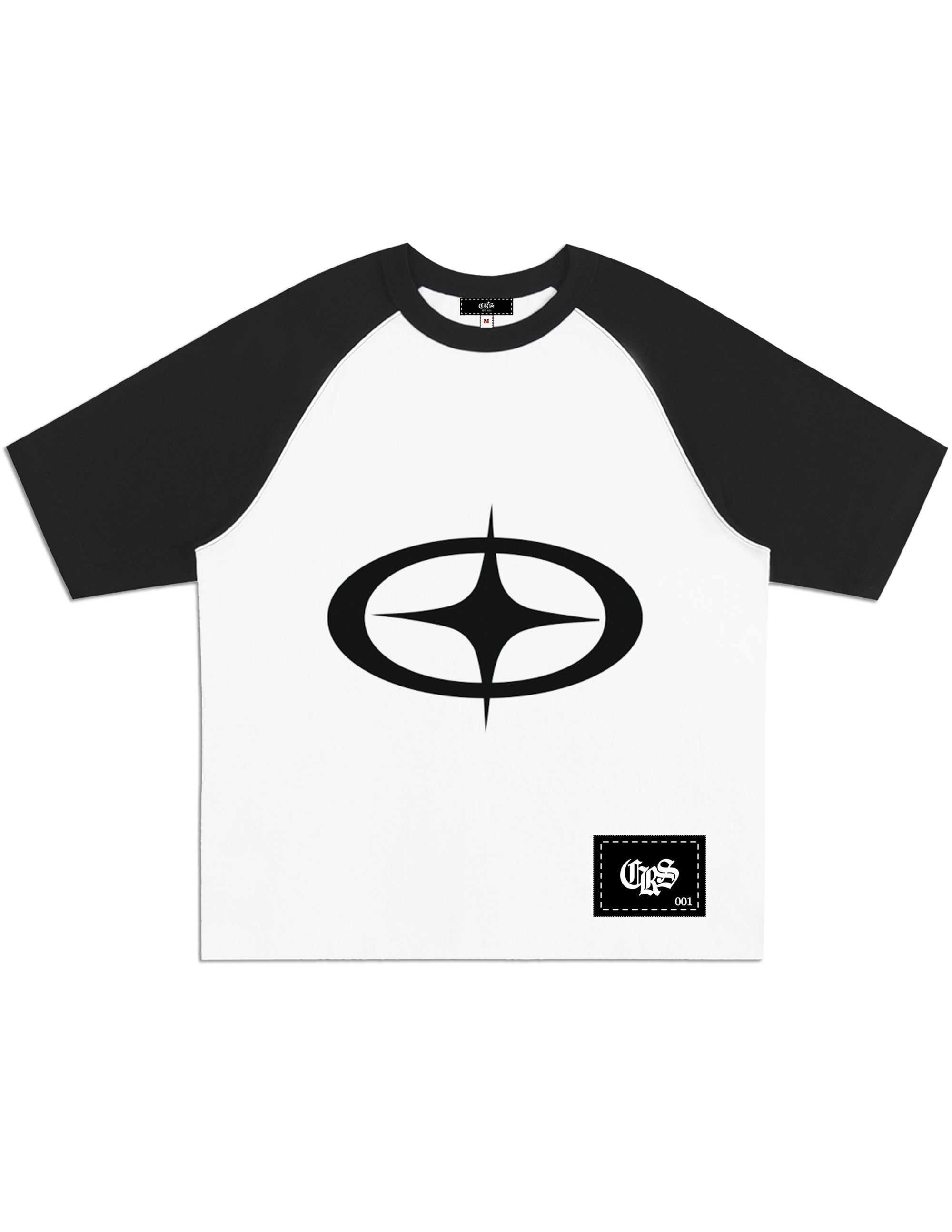 "Cross star" Raglan Sleeve T-Shirt