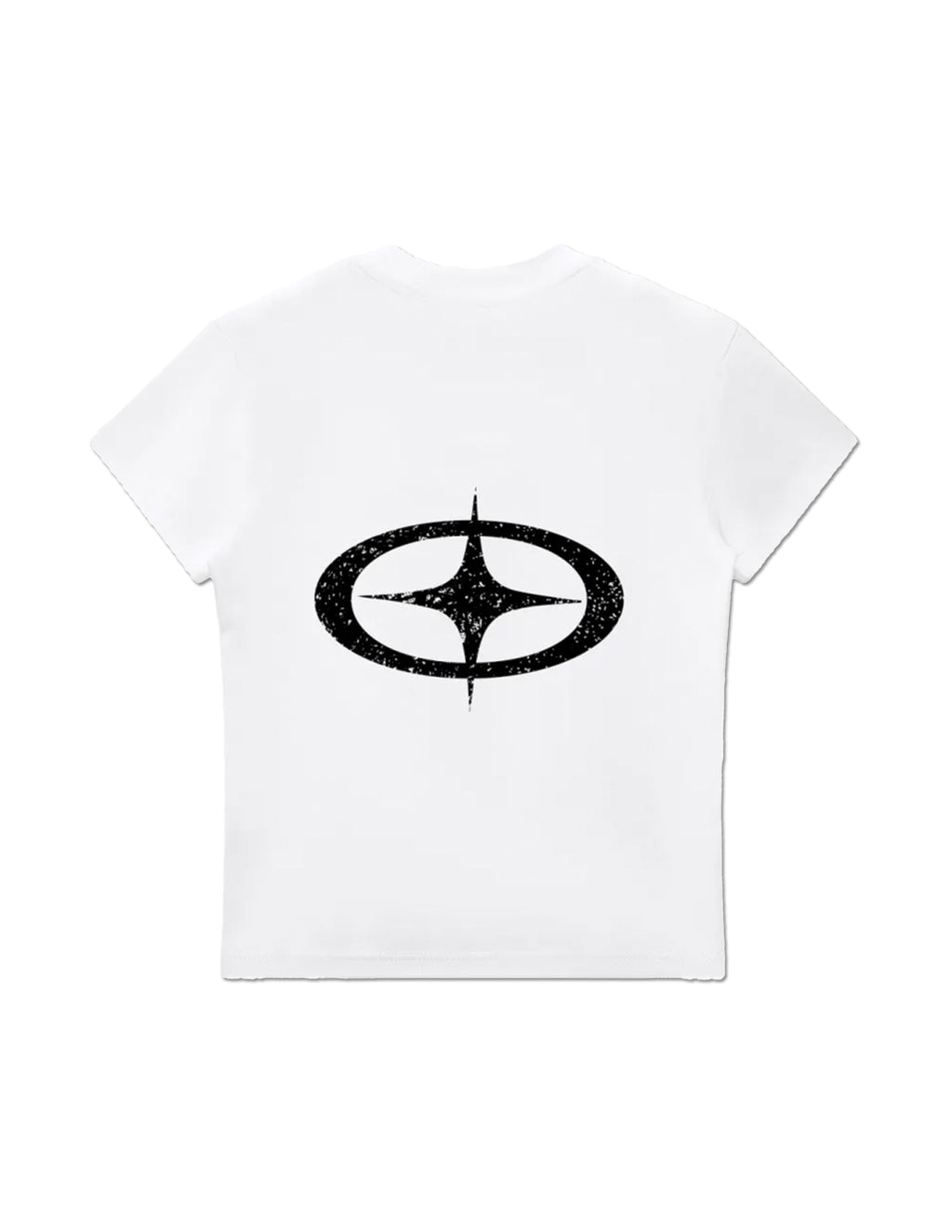 "Masked Cross" Body-Con Tee