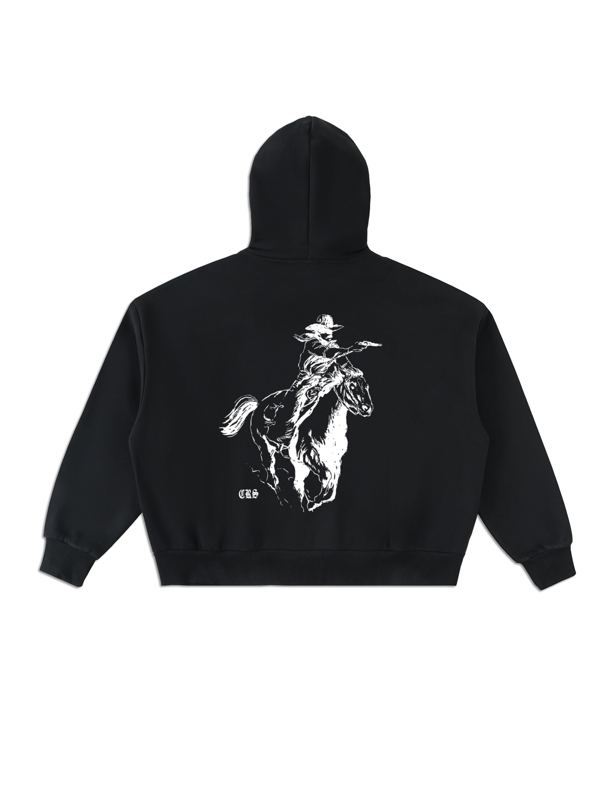 "Outlaw" Fleece Full Zip Hoodie
