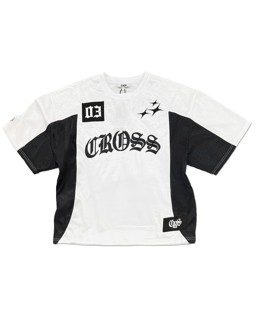 Cross Soccer Jersey (White)