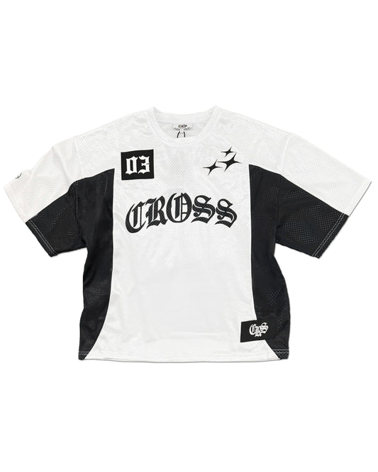 Cross Soccer Jersey (White)